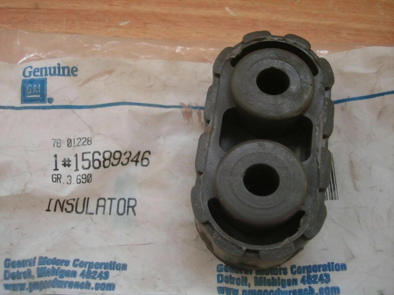 Exhaust Hanger Catalytic Converter fits Chevrolet Blazer GMC Jimmy V6 Genuine 15689346 View Right