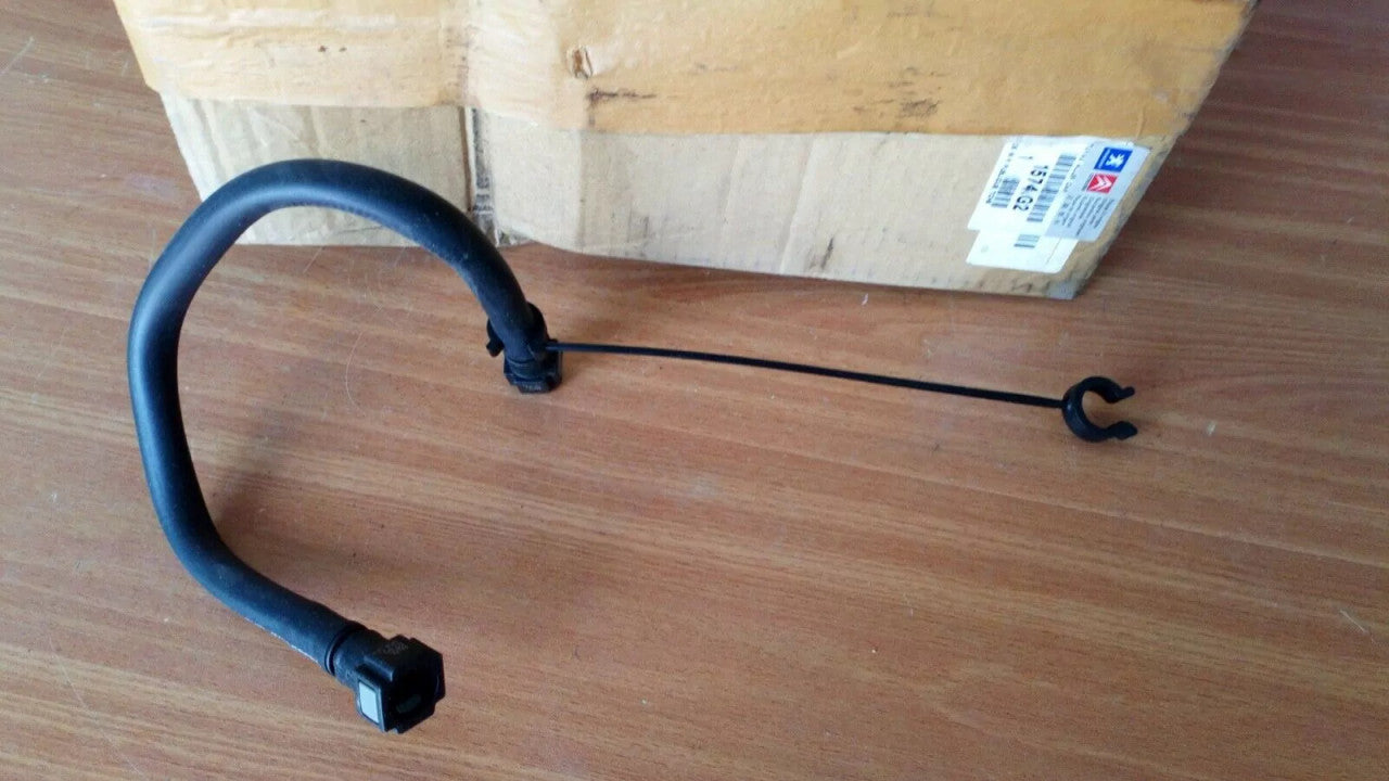 Fuel Hose Pipe fits Peugeot 107 Citroen C1 384F 1KR 1574G2 Genuine View Front