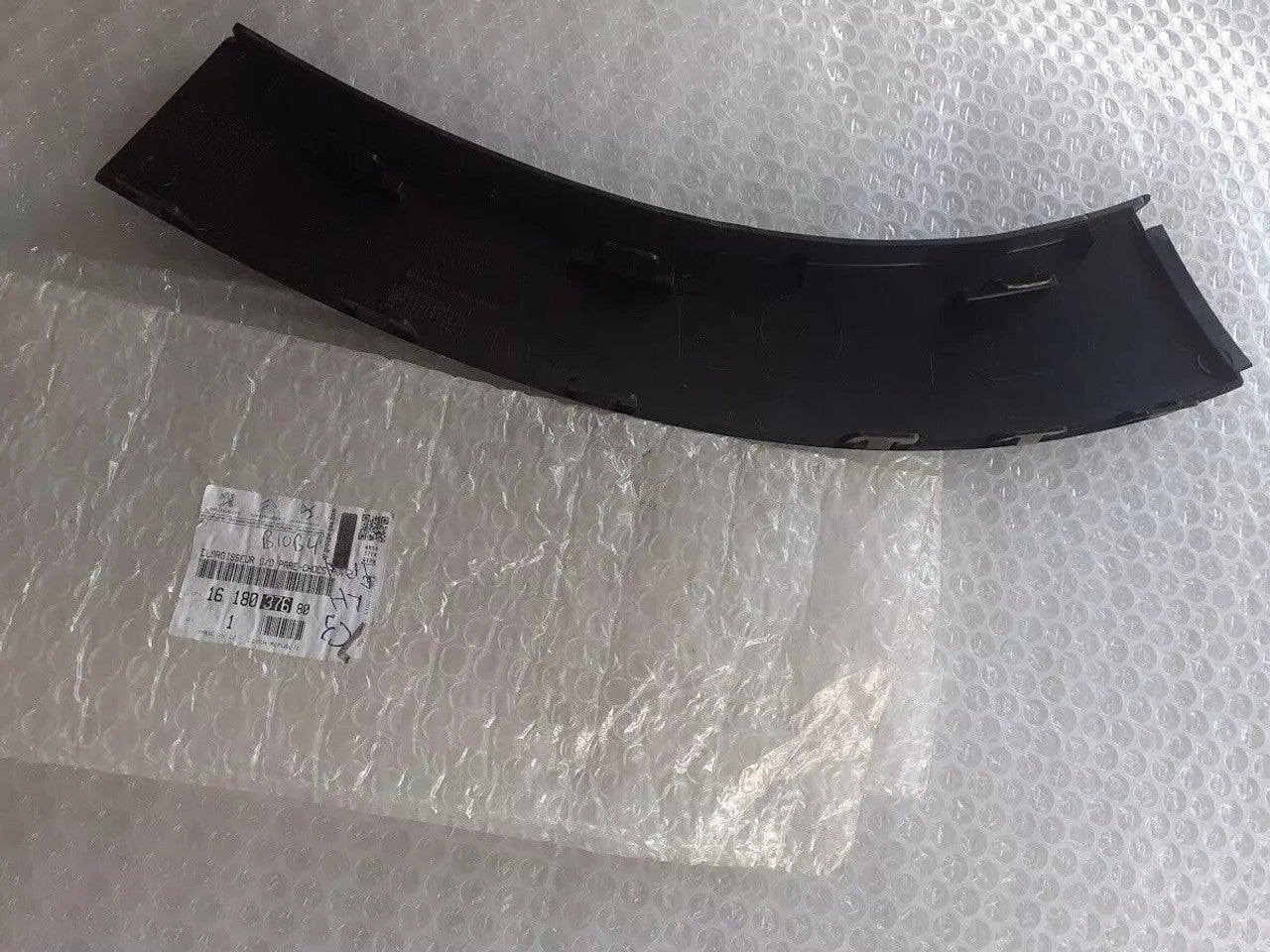 Front Bumper Left Molding fits Citroen C3 1618037680 Genuine View Rear