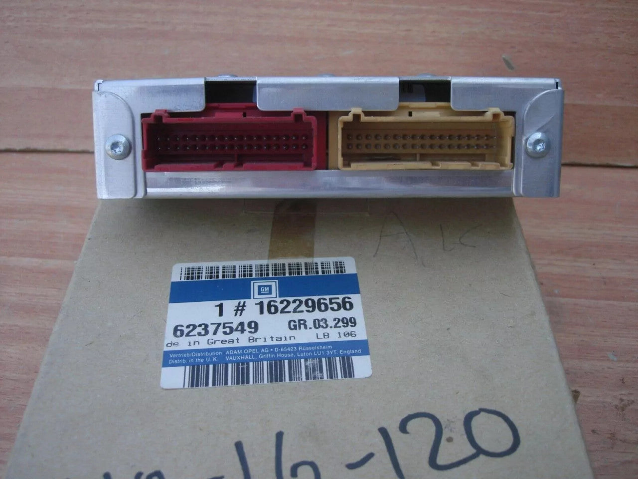 Engine Control Unit ECU fits Opel Vauxhall Corsa B Astra F 16229656 Genuine View Rear
