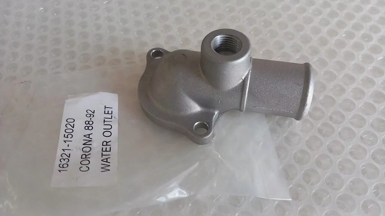 Thermostat Housing Cover fits Toyota 4A 5A 16321-15020 View Front