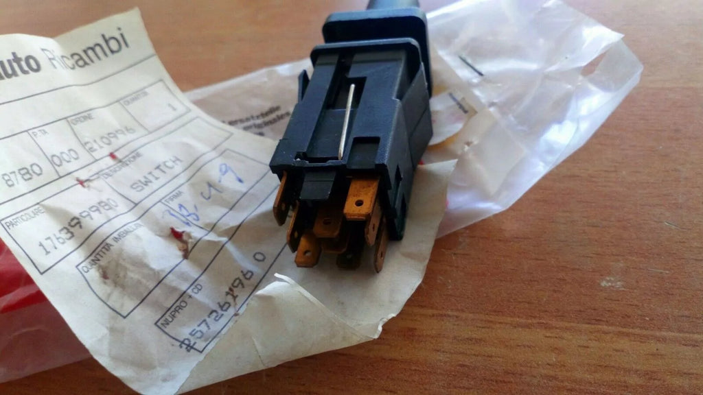 Switch Hazard Light fits Lancia Thema 176399980 Genuine View Rear