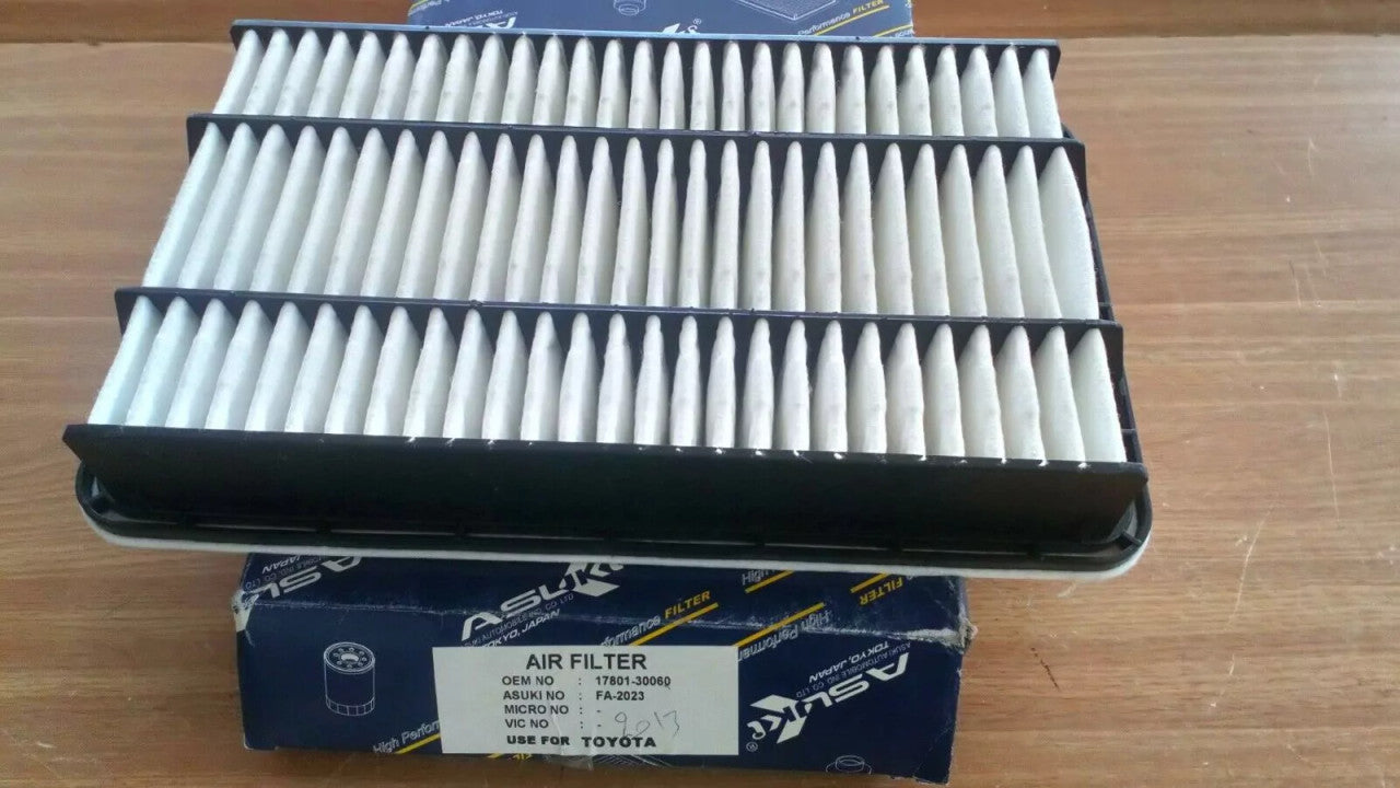 Air Filter fits Toyota Hiace KDH TRH 17801-30060 View Rear