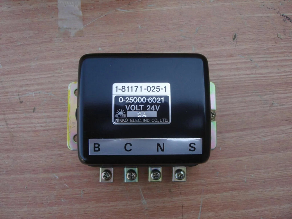 Starter Relay fits Isuzu Bus Truck Tractor Hitachi Excavator 6BD1 24V 1811710251 View Rear