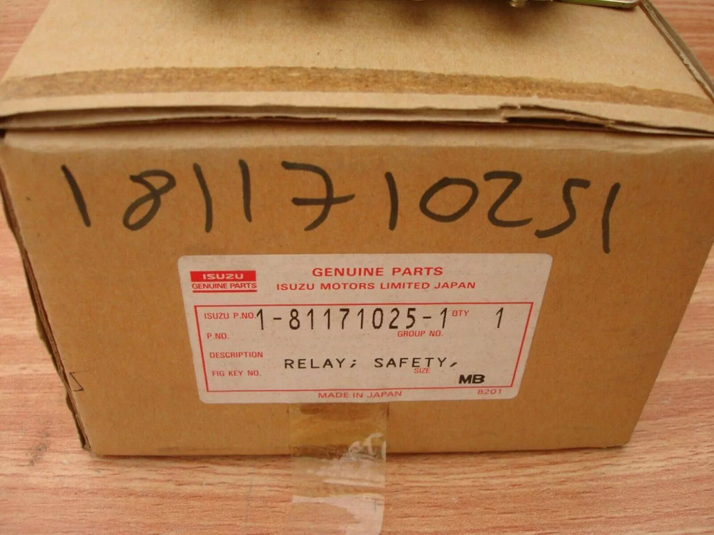 Starter Relay fits Isuzu Bus Truck Tractor Hitachi Excavator 6BD1 24V 1811710251 View Lower