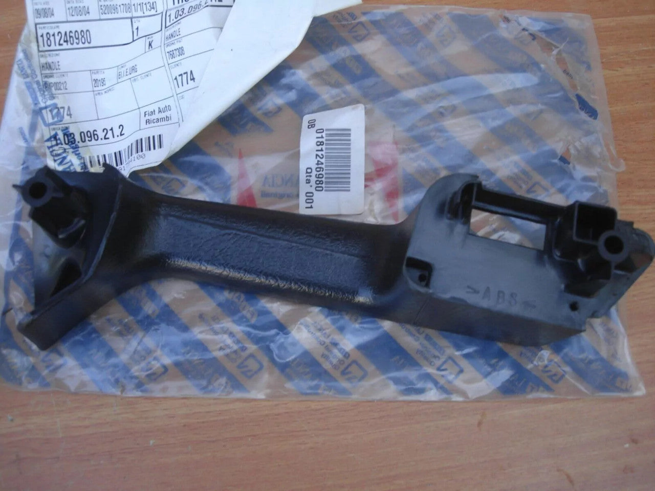 Interior Door Pull Handle Rear Left fits Fiat Tempra Marengo 181246980 Genuine View Rear