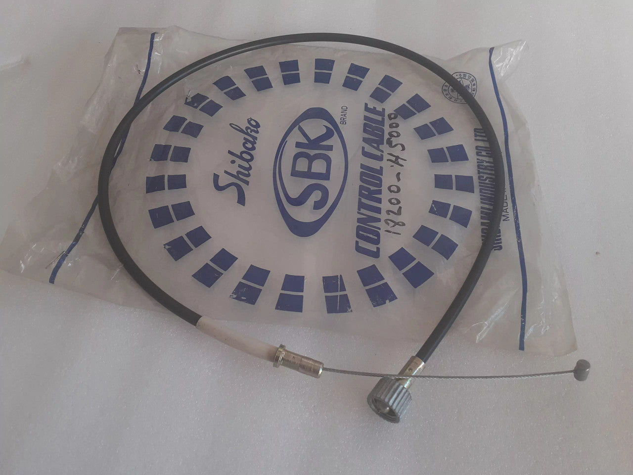 Accelerator Throttle Cable RHD fits Nissan Datsun B210 120Y 1973-1974 18200-H5000 View Rear