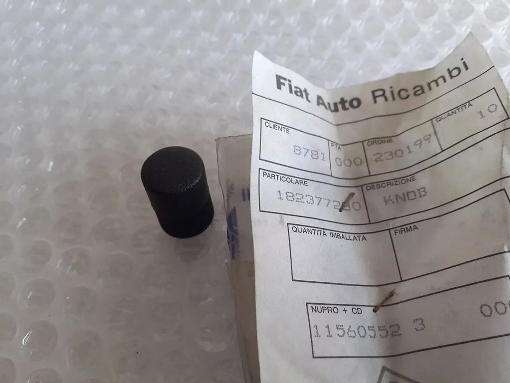 Parking Lever Hand Brake Knob fits Fiat 126 Fiorino Ducato Uno 182377280 Genuine View Right