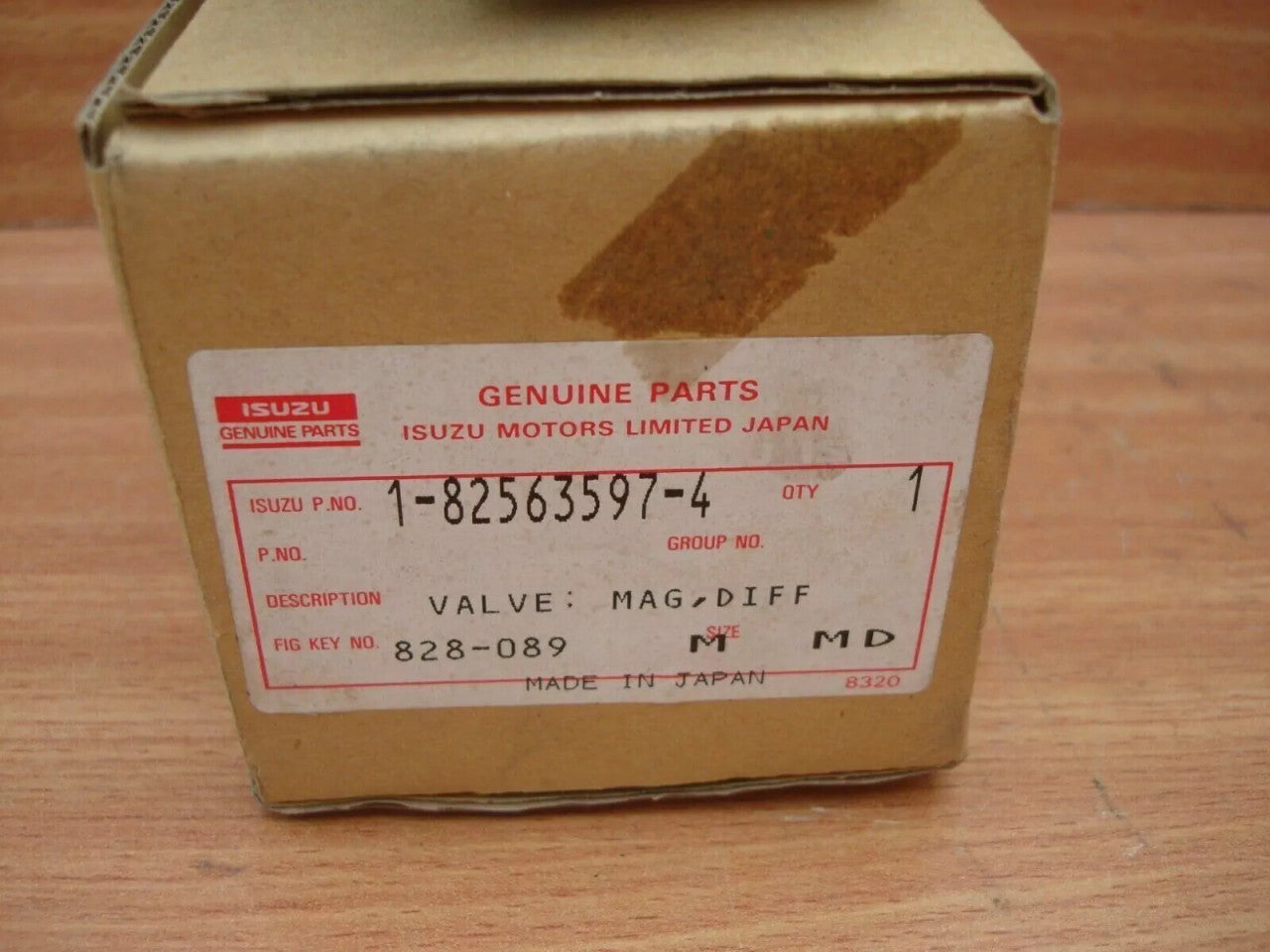 3 way Magnetic Valve fits Isuzu Trucks Bus 1825635974 Genuine View Close Up Front