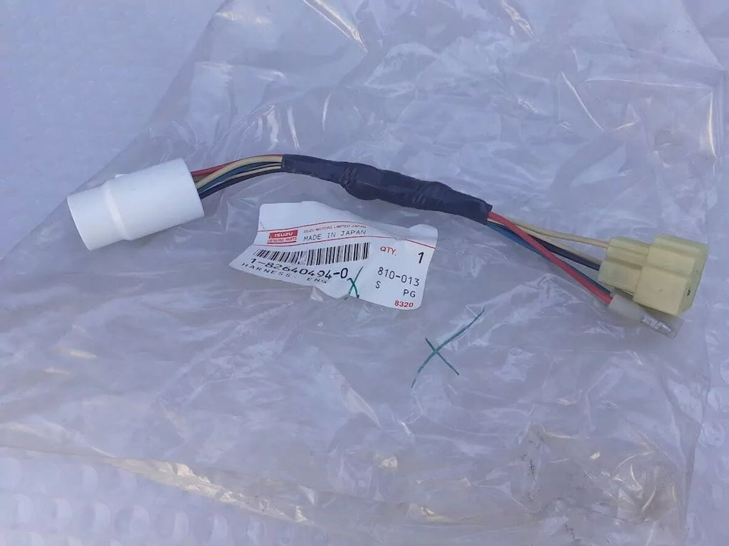 Alternator Wiring Harness fits Isuzu Bus Truck 1826404940 Genuine View Front