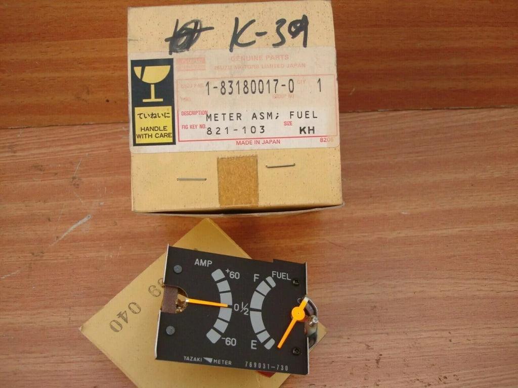 Fuel Gauge fits Isuzu Trucks Bus 1-83180017-0 Genuine 1831800170 View Front