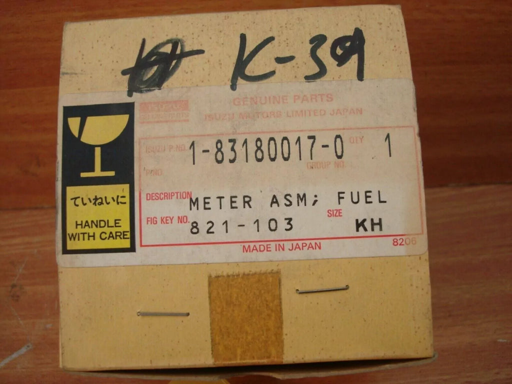 Fuel Gauge fits Isuzu Trucks Bus 1-83180017-0 Genuine 1831800170 View Right