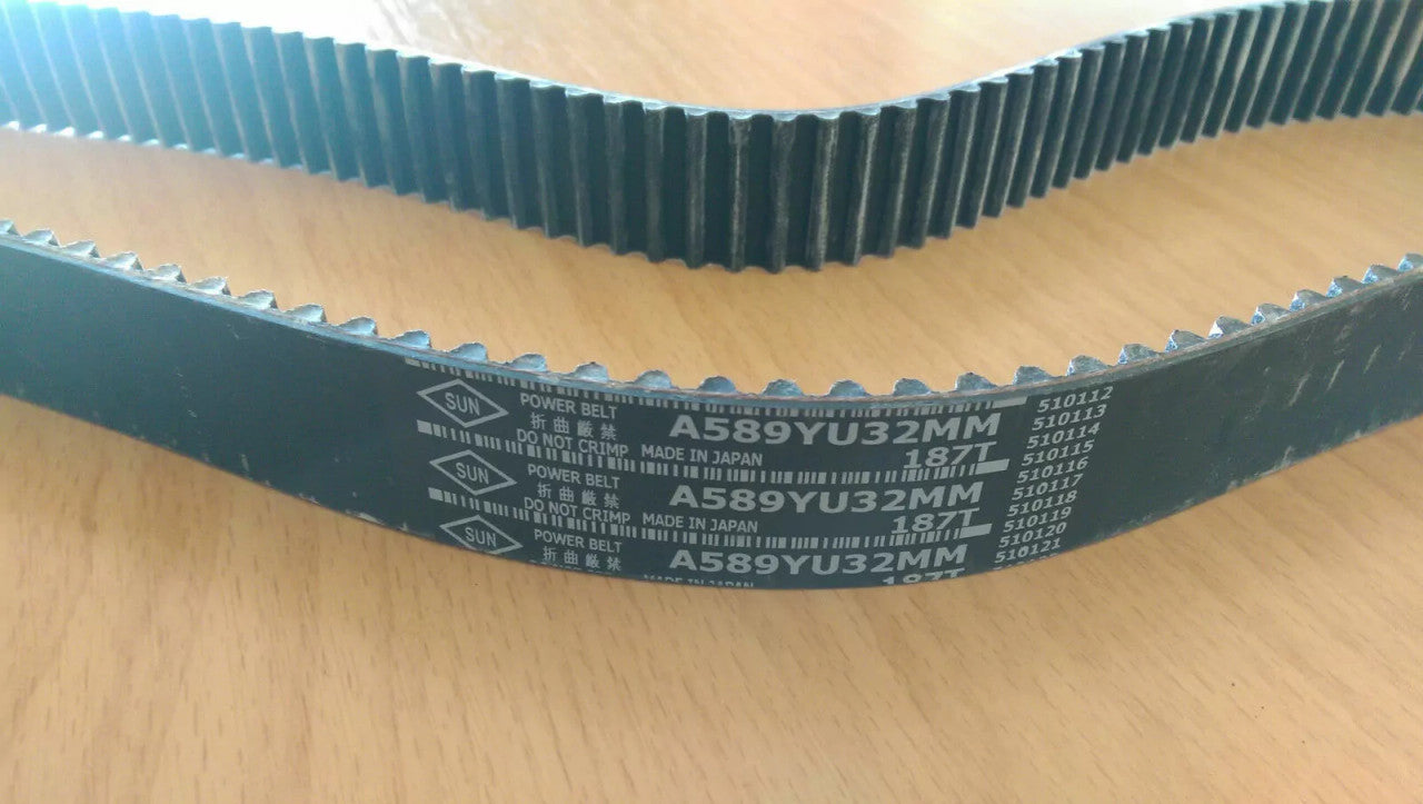 Timing Belt fits Mitsubishi Diamante Dignity Delica L300 Space Gear 6G72 6G73 187x32SUN View Front