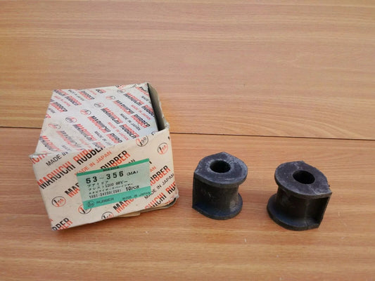 2x Sway Bar Bush fits Mazda 808 323 Ford Laser Stabilizer Left Right 1881-34-156 View Front