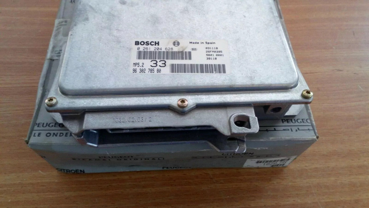 Engine Control Unit ECU fits Peugeot 106 306 Citroen Saxo Xsara 19297R Genuine View Rear