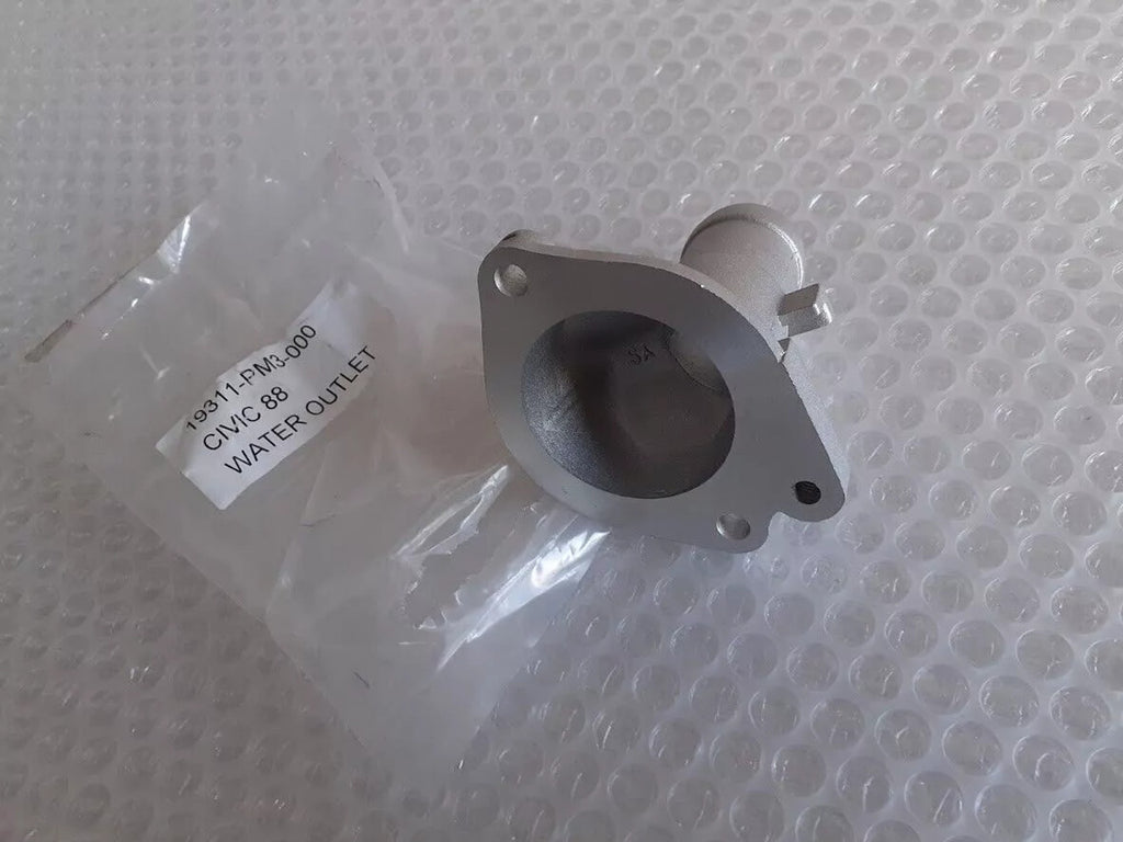 Thermostat Upper Housing Cover fits Honda Civic EC ED EE EF CRX Concerto MA2 19311-PM3-000 View Rear