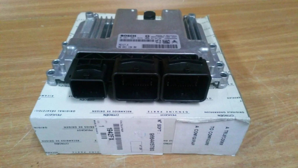 ECU fits Peugeot 207 308 Citroen C3 1942FX Genuine View Front