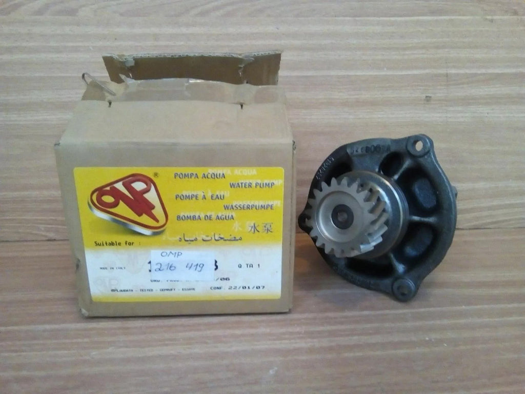 Water Pump fits New Holland Iveco FX300 FX350 FX450 8215.42.00 99445447 196.633 View Front