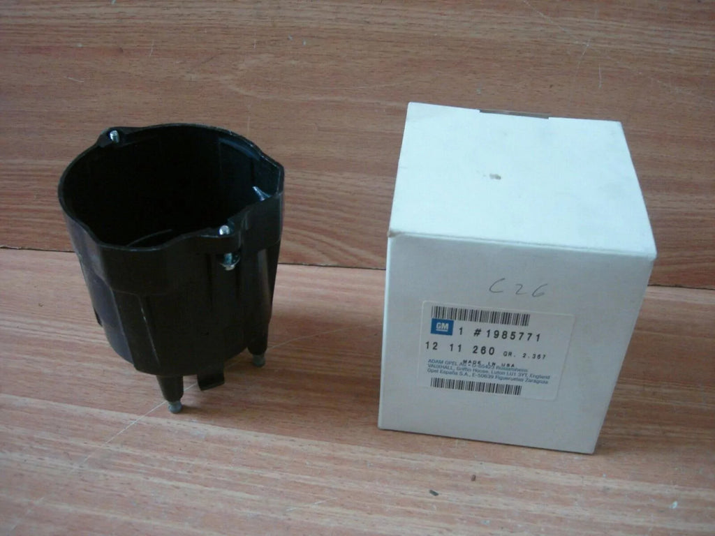 Distributor Cap fits Opel Corsa A Vauxhall Nova 12S 13N Cavalier 16SV Genuine 1985771 View Rear