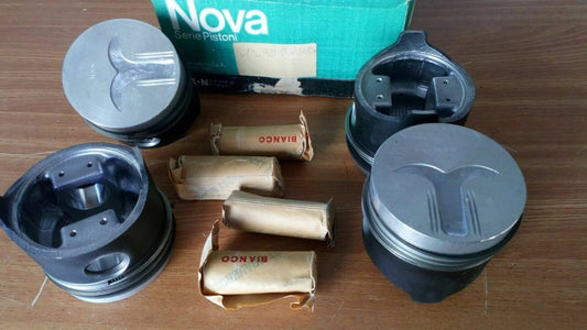 4x Pistons fits Fiat 83mm + 0.60mm Oversize 83.60mm Bore 212.306.01/60 View Front