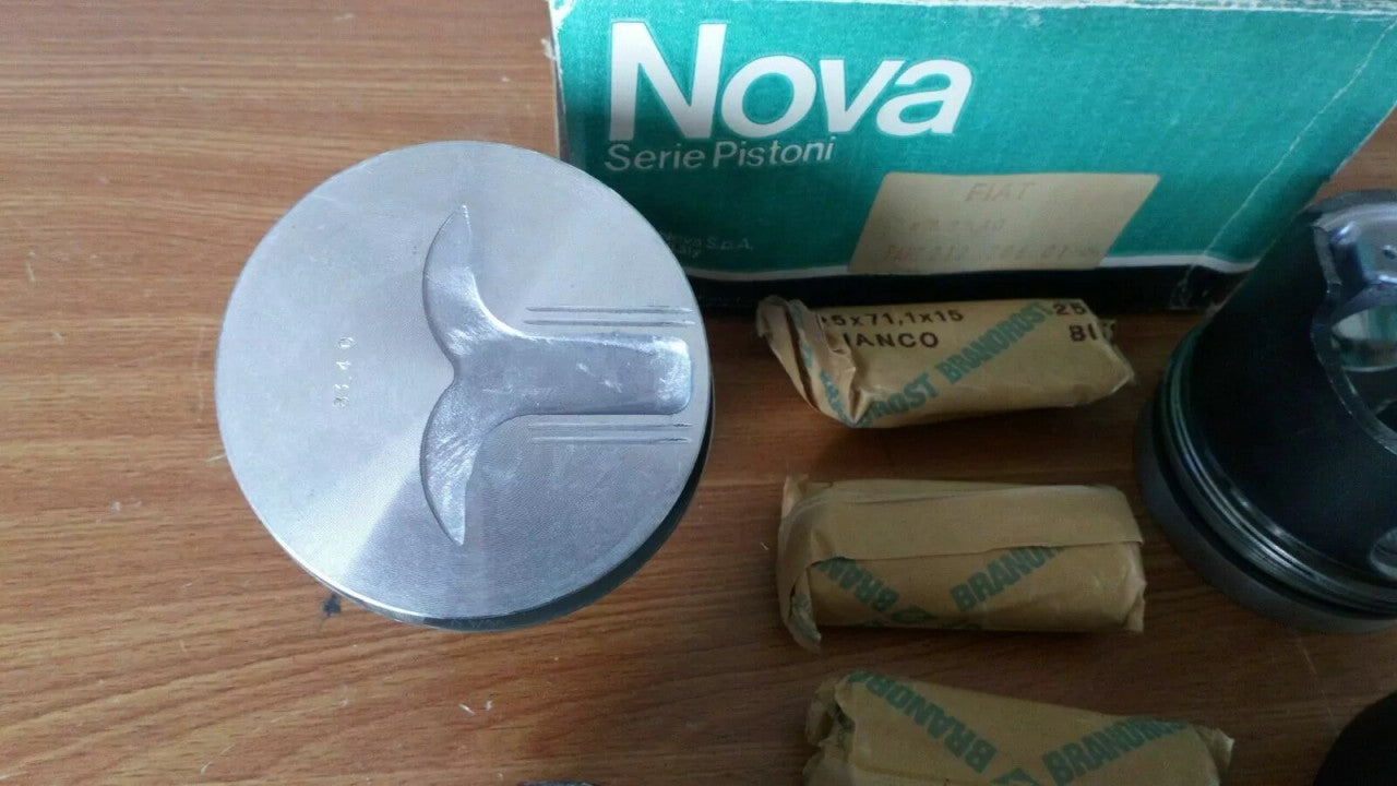 4x Pistons fits Fiat 83mm + 0.40mm Oversize 83.40mm Bore 212.306.01/40 View Rear