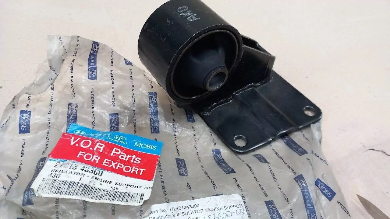 Engine Mount Rear fits Hyundai H100 Mini Bus 2181343300 Genuine View Left