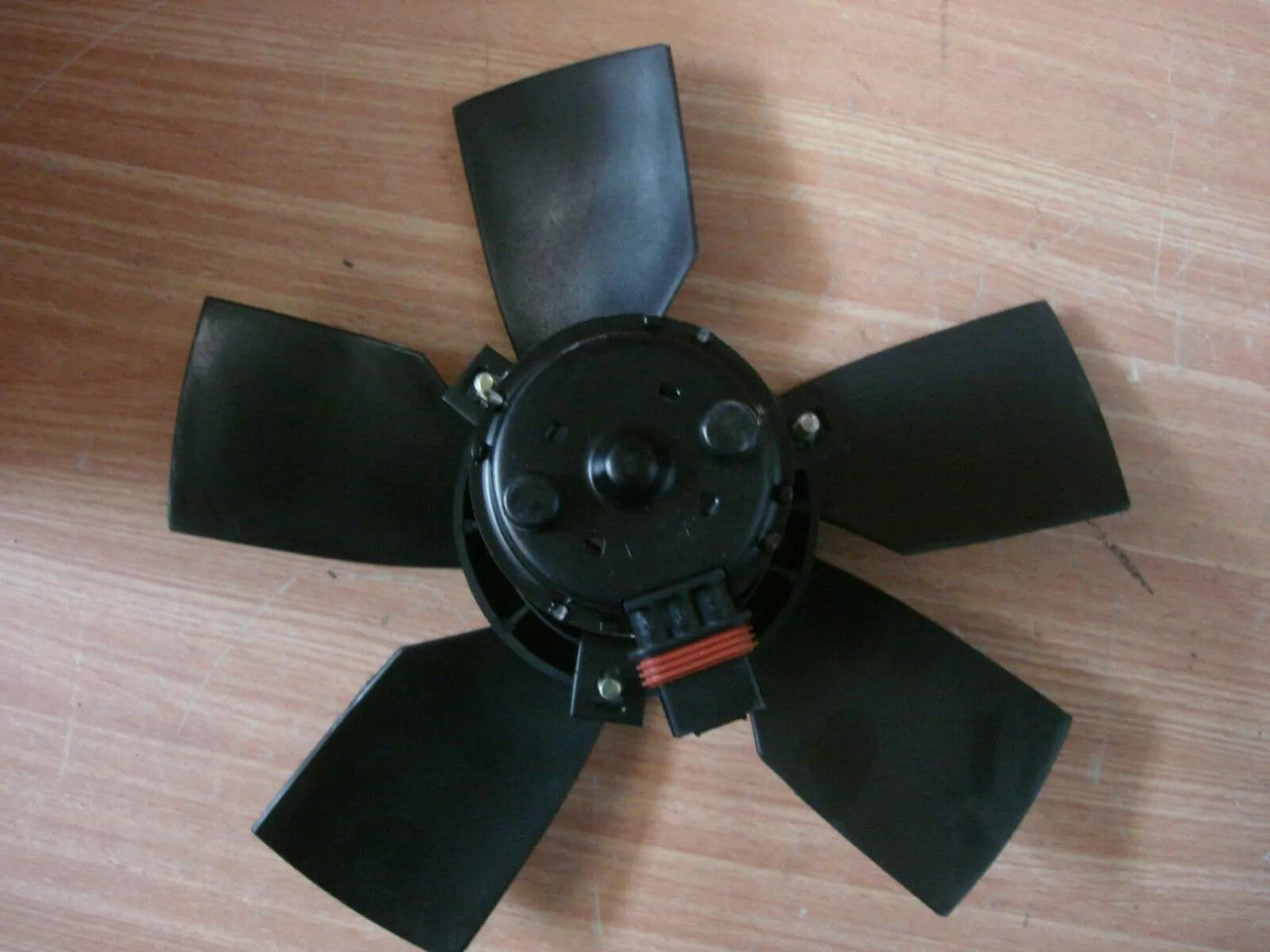 Radiator Fan Motor fits Opel Corsa A Vauxhall Nova 15TD 22061185 Genuine View Rear