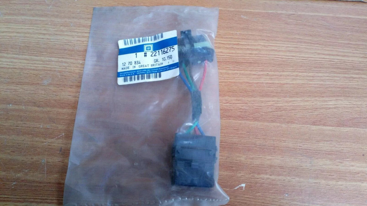 Adaptor Cables Windscreen Wiper Motor RHD fits Opel Kadett E Vauxhall Astra 22116275 View Front