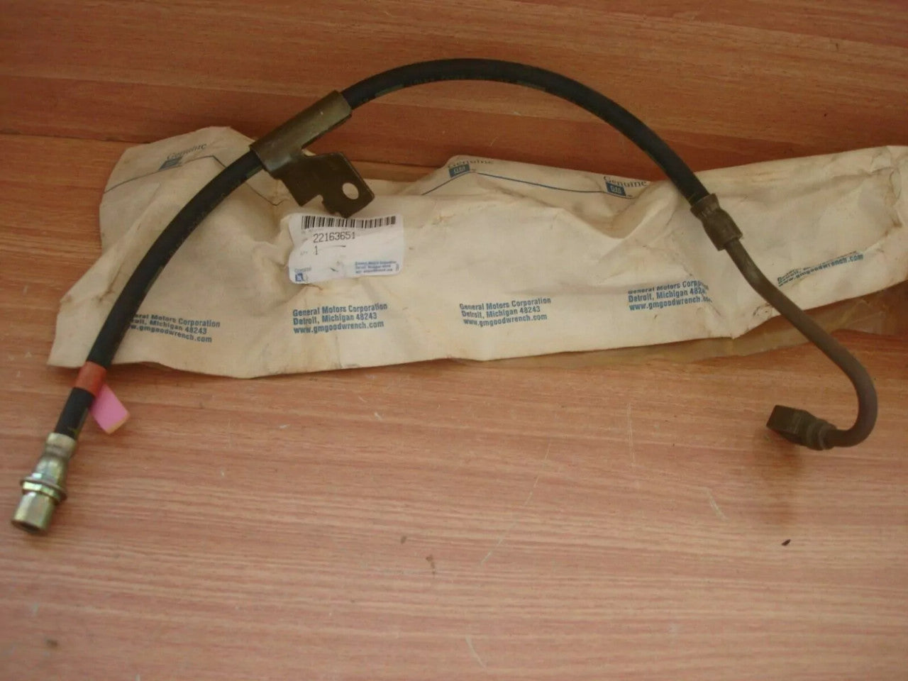 Brake Hose Front Left fits Chevrolet Blazer GMC Jimmy 22163651 Genuine View Front