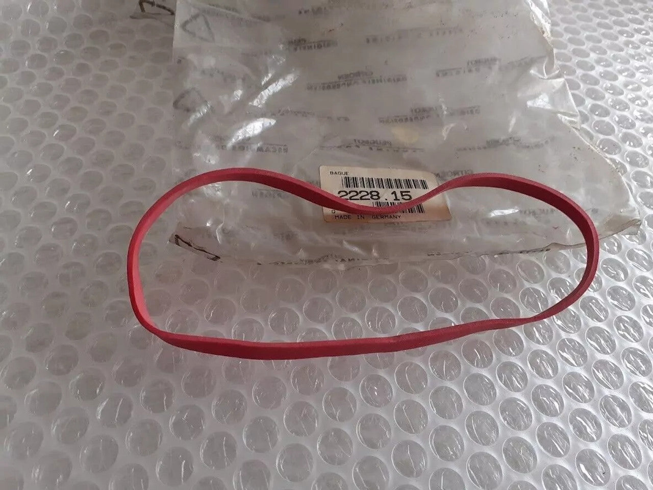 Automatic Transmission Ring Bush 120x124-6 fits Peugeot Citroen 222815 Genuine View Front