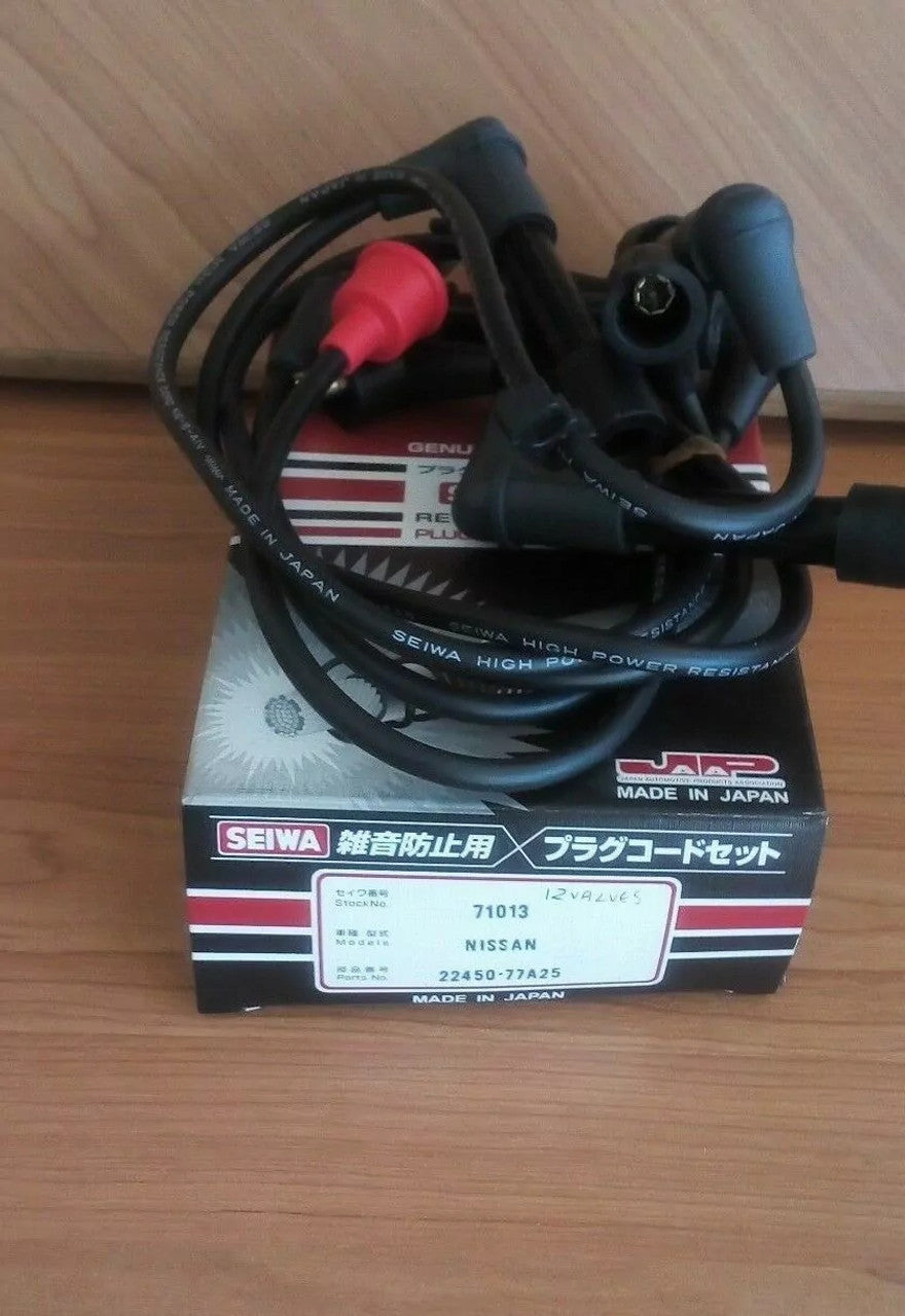Ignition Wires fits Nissan Pulsar Sunny Laurel Luchino B12 HN13 GA15S 22450-77A25 View Rear