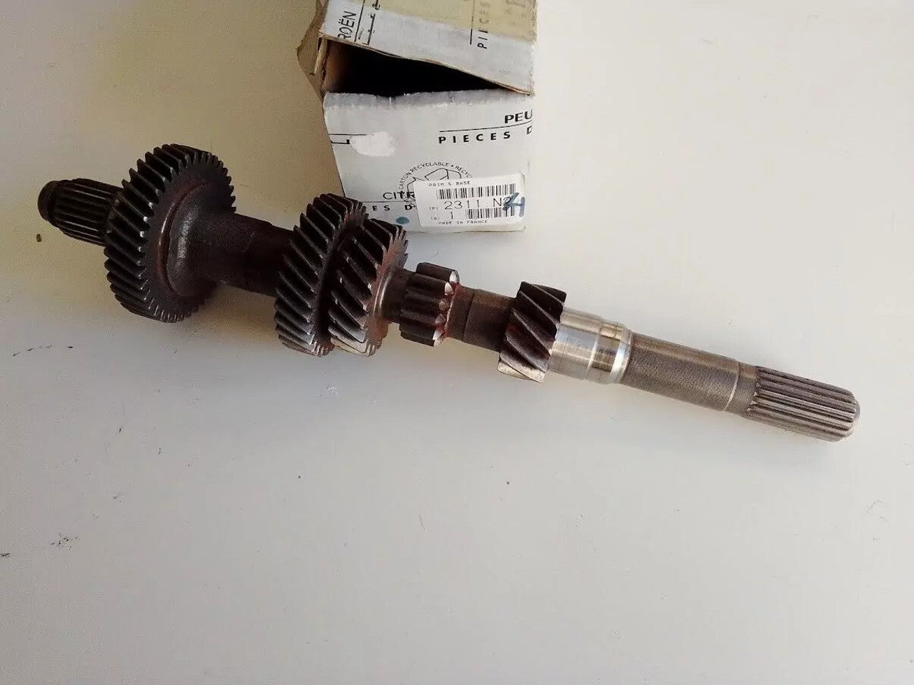 Transmission Input Shaft fits Peugeot Citroen 2311N2 9800252880 Genuine View Front