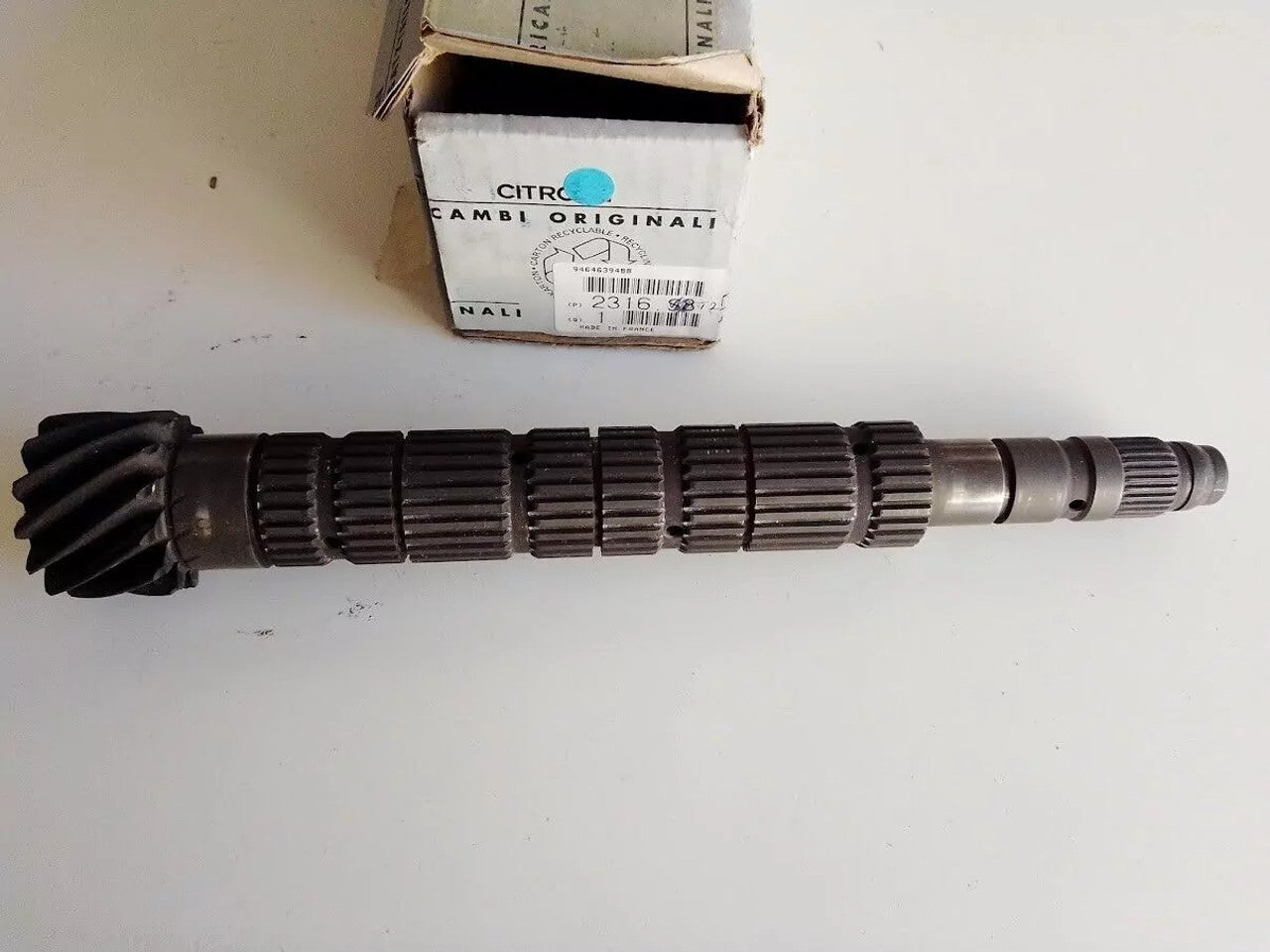 Transmission Secondary Shaft 13x64 fits Peugeot 2008 Citroen C3 C4 DS3 2316AQ 2316T2 View Front