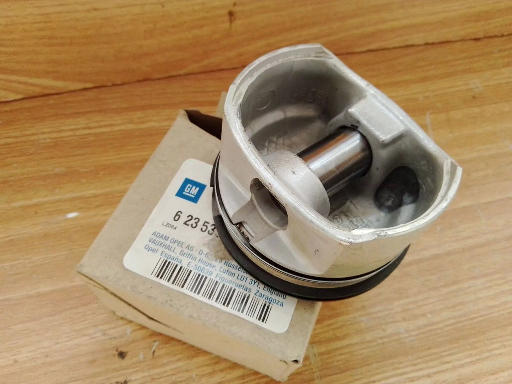 Piston fits Opel Vauxhall Corsa B C Agila A Z10XE +0.50mm Oversize Genuine 24402739 View Rear