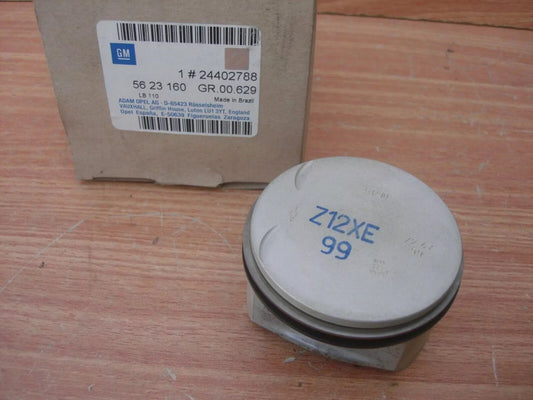 Piston fits Opel Vauxhall Corsa B C Agila A Astra G Z12XE STD 24402788 Genuine View Front