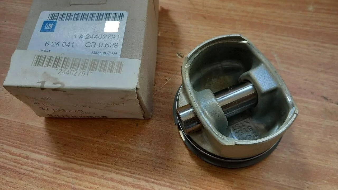 Piston fits Opel Vauxhall X12XE Z12XE +0.50mm Oversize 24402791 Genuine View Rear
