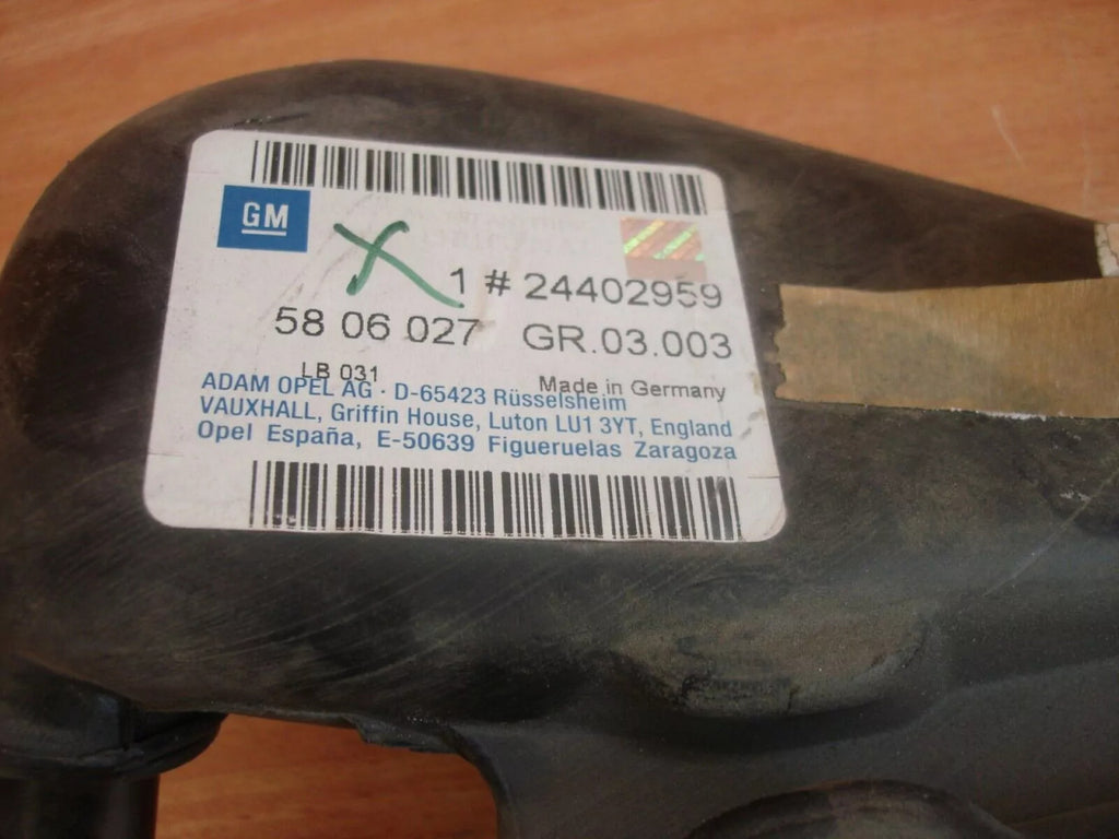Fuel Filler Neck fits Opel Vauxhall Zafira A 24402959 Genuine View Left