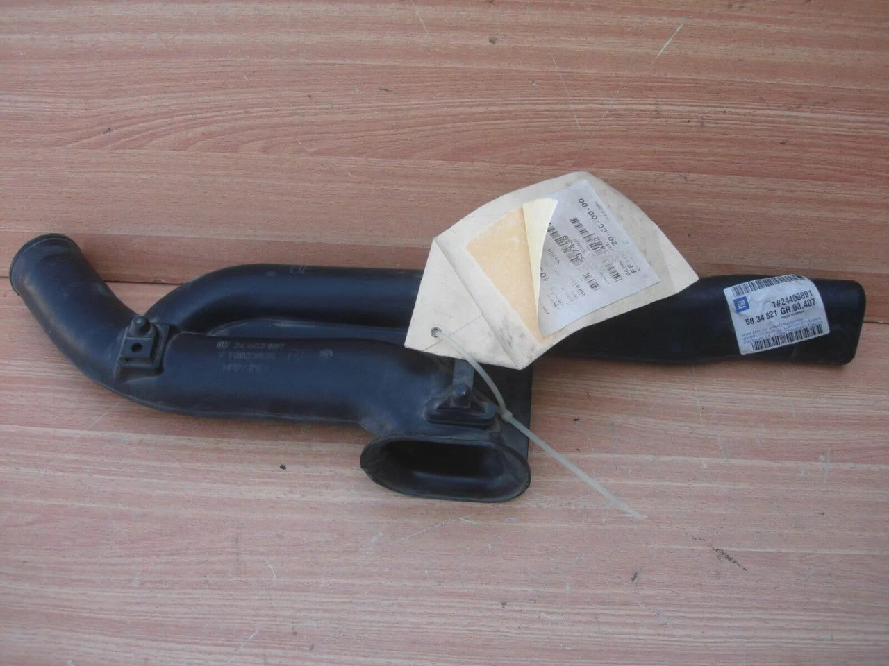 Air Intake Tube fits Opel Vauxhall Corsa C Z12XE 24403891 Genuine View Front