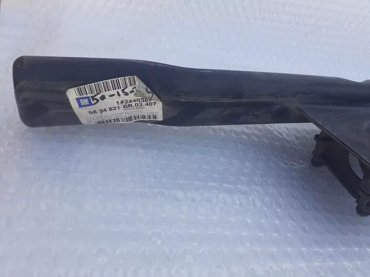 Air Intake Tube fits Opel Vauxhall Corsa C Z12XE 24403891 Genuine View Lower