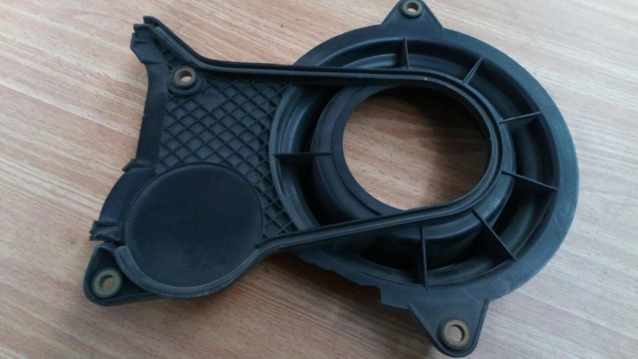 Timing Belt Cover Front Lower fits Opel Vauxhall 24405886 Genuine View Rear