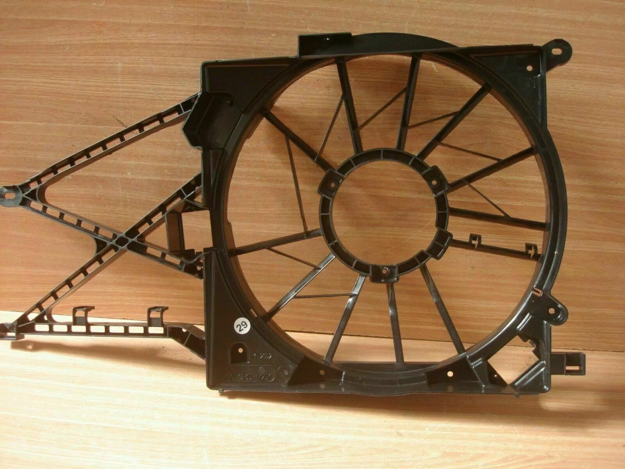 Engine Fan Shroud Cowl fits Opel Vauxhall Astra G Zafira A 24413315 Genuine View Rear