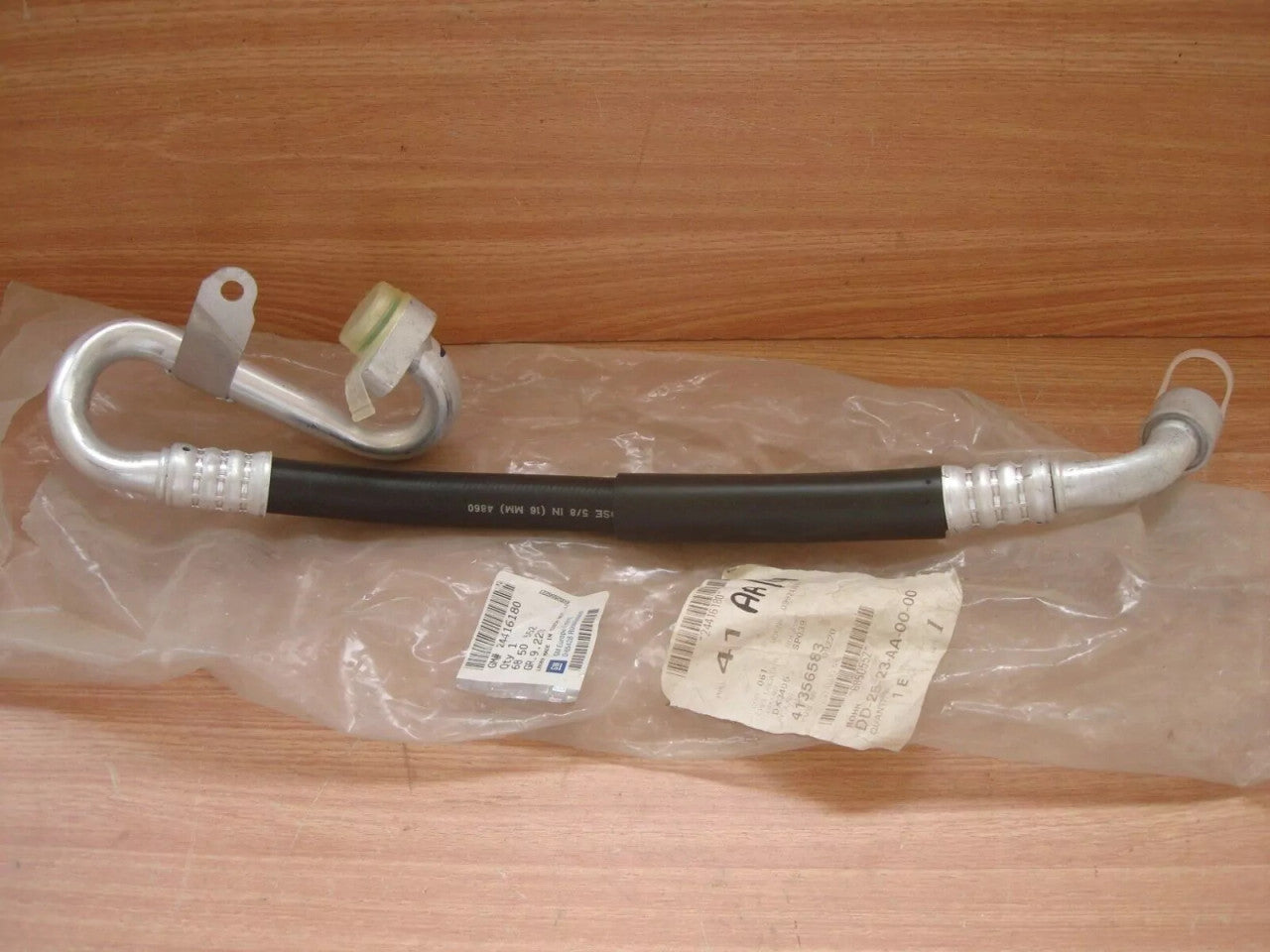 Air Condition Pipe fits Opel Vauxhall Zafira A F75 24416180 Genuine View Rear