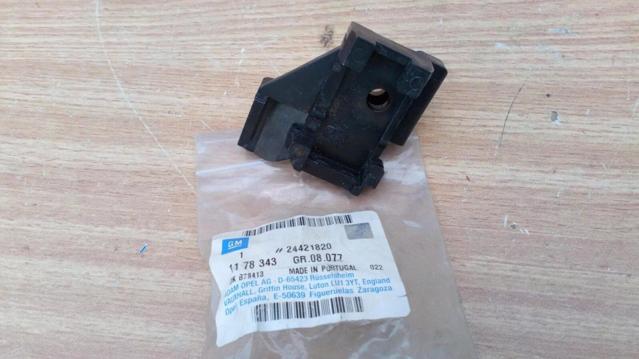 Hood Bonnet Release Handle Bracket fits Opel Vauxhall Vectra C Signum 24421820 View Front