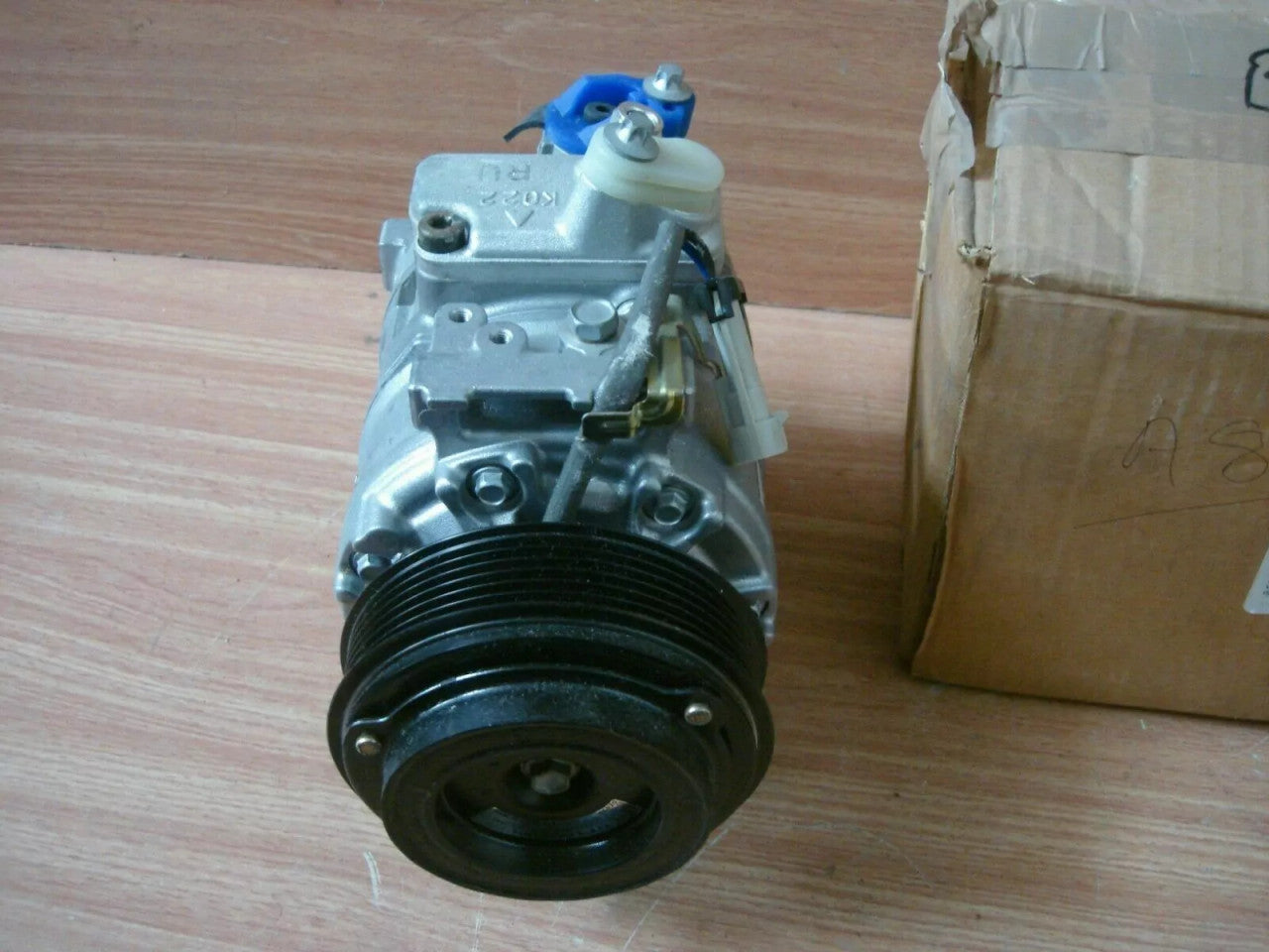 Air Condition Compressor fits Opel Vauxhall Zafira A Diesel 24430319 Genuine View Front