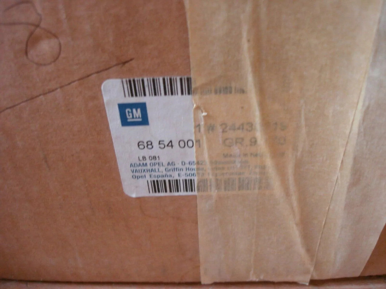 Air Condition Compressor fits Opel Vauxhall Zafira A Diesel 24430319 Genuine View Upper