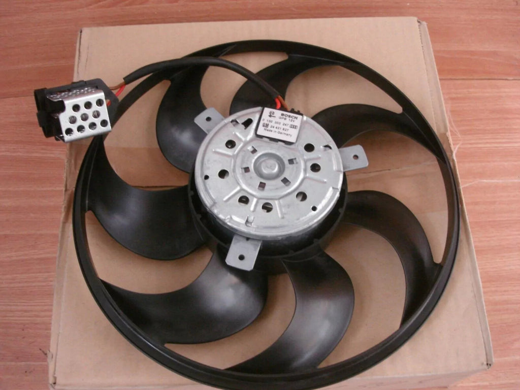 Engine Cooling Fan fits Opel Vauxhall Astra G Zafira A 24431827 Genuine View Rear