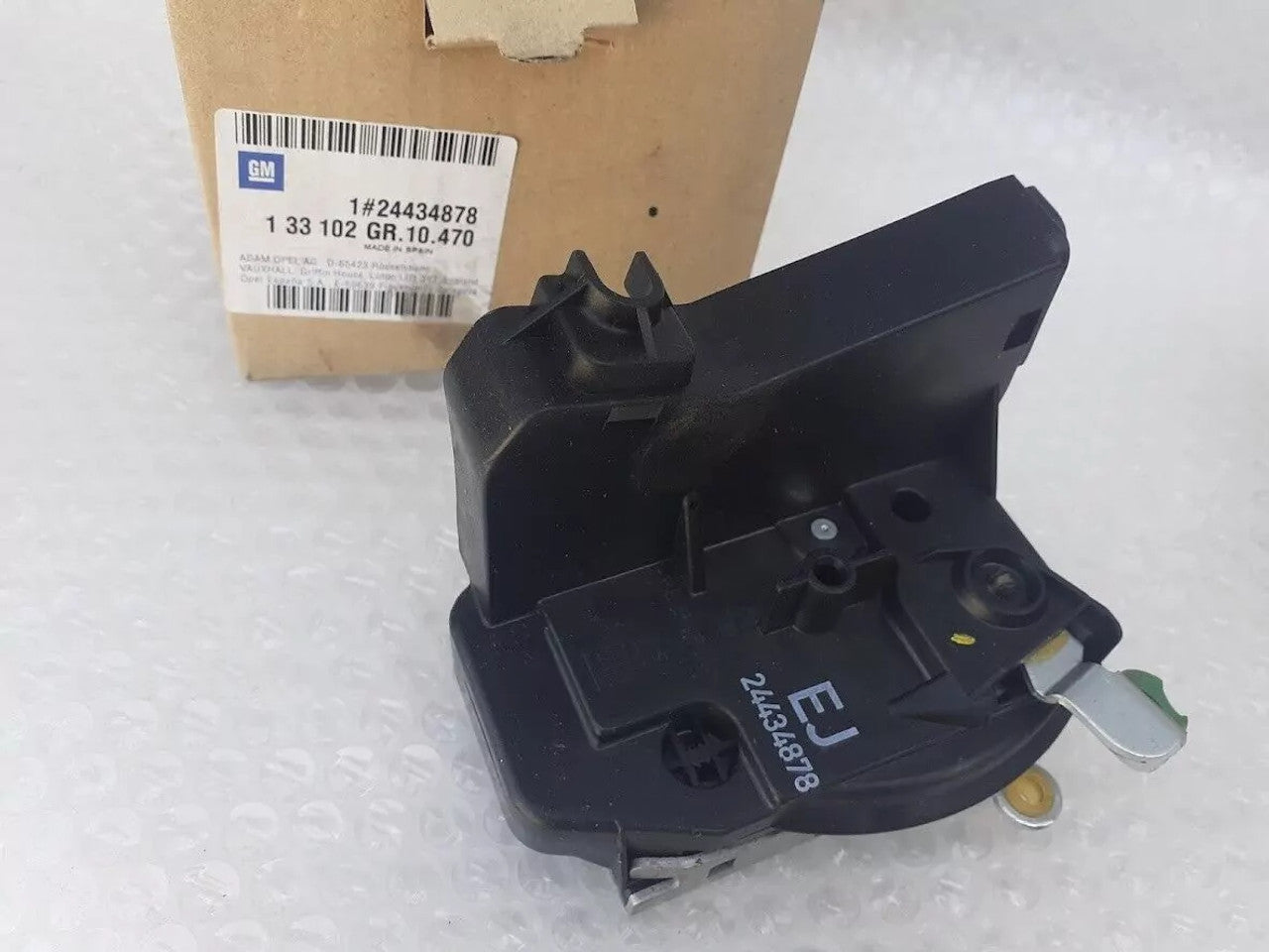 Door Lock Front Left RHD fits Opel Vauxhall Corsa C Meriva A 24434878 Genuine View Left