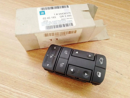 Windows Switch fits Opel Vauxhall Vectra C Signum 24436376 Genuine View Front