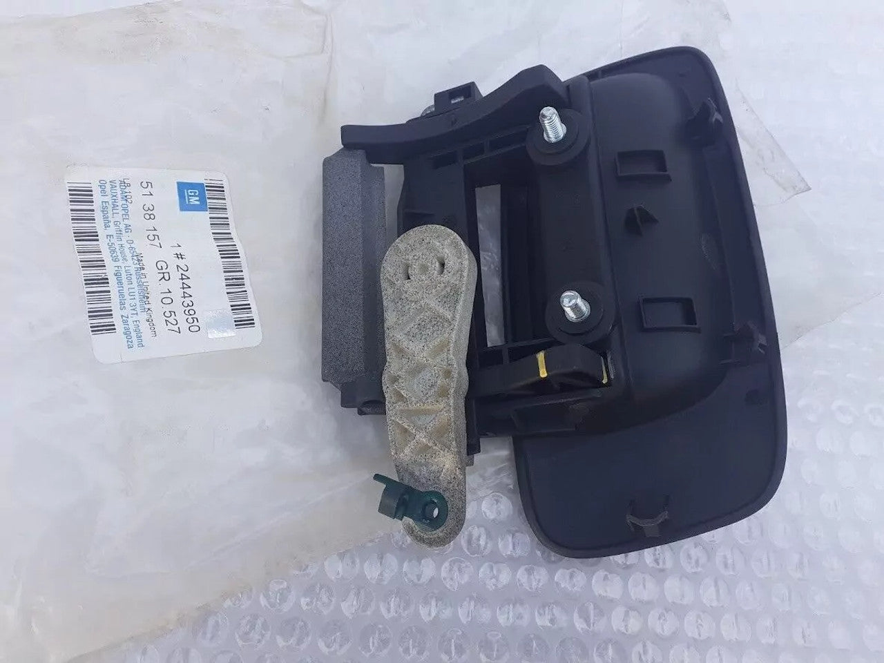 Exterior Door Handle Front Left RHD fits Opel Vauxhall Astra G Zafira A Genuine 24443950 View Rear