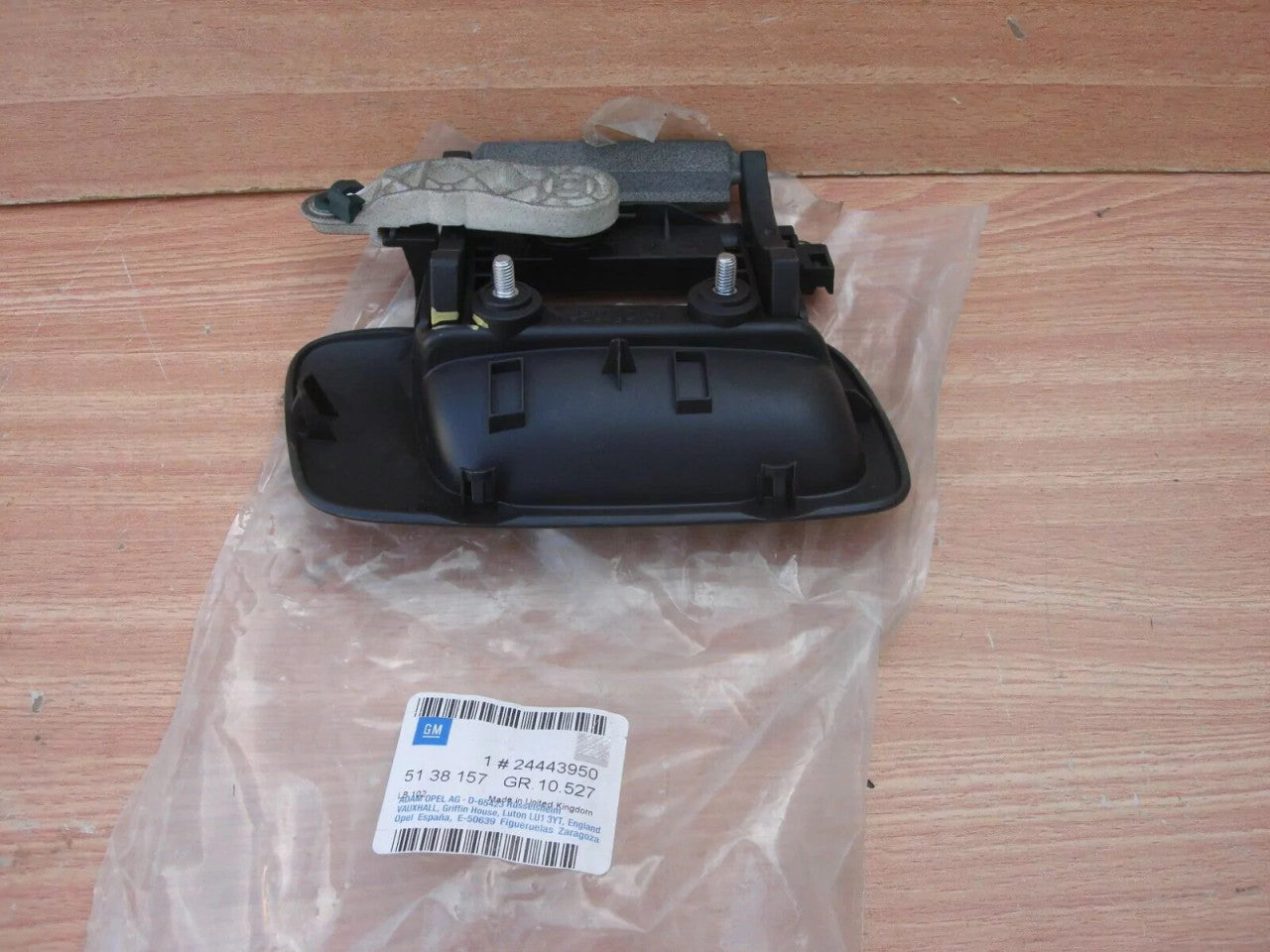Exterior Door Handle Front Left RHD fits Opel Vauxhall Astra G Zafira A Genuine 24443950 View Left